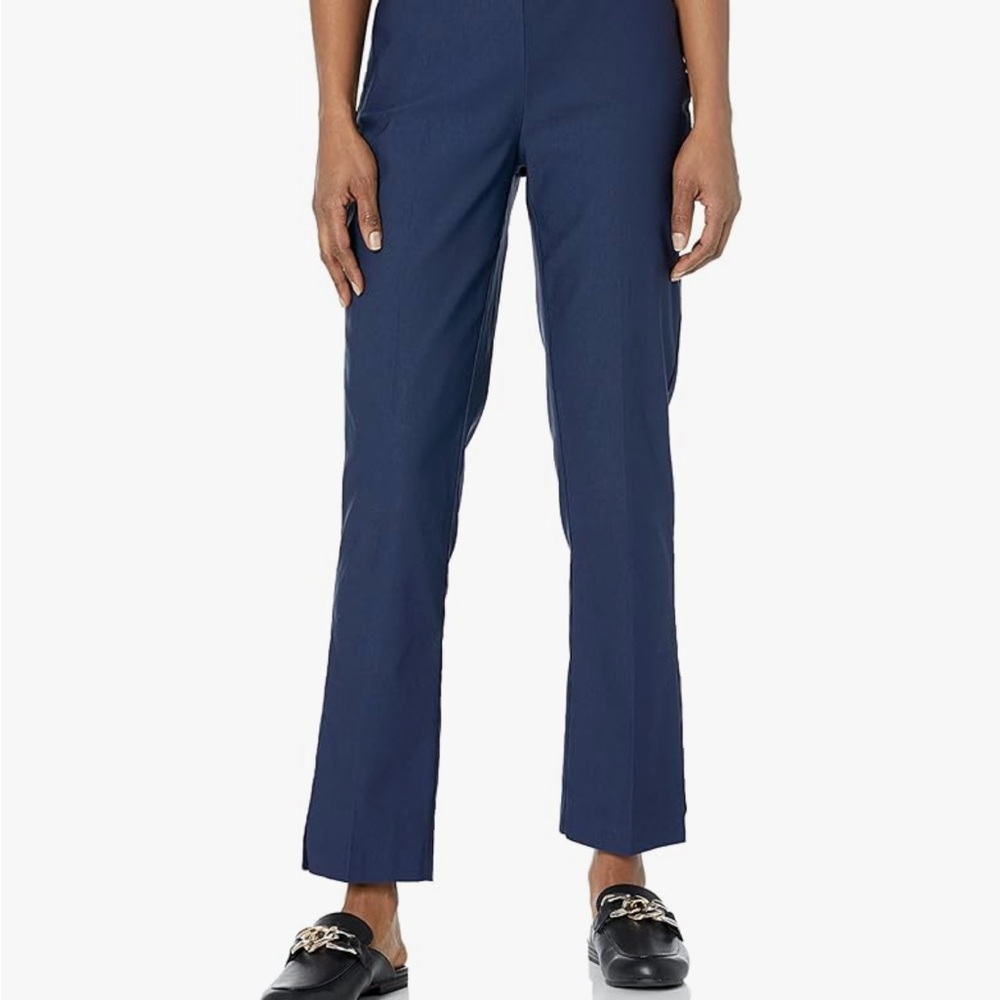 Tribal Navy Straight Leg Women's Pants